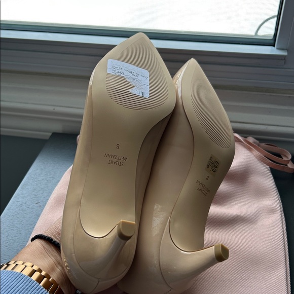 Stuart Weitzman Women's Tan Heels - Picture 4 of 4